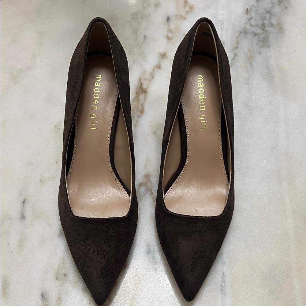 Madden Girl Women's Dark Brown Heels